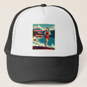 Gorra De Camionero Está limpiando la cocina de un corredor de aire fr