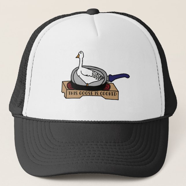 Gorra De Camionero Esta oca está cocida. (Anverso)
