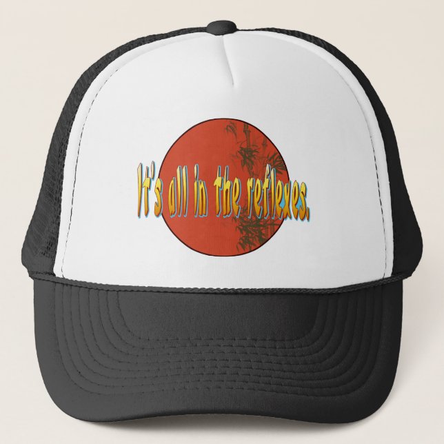 Gorra De Camionero Está todo en los reflejos (Anverso)