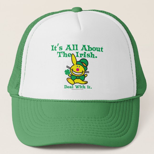 Gorra De Camionero Está todo sobre el irlandés (Anverso)