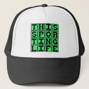 Gorra De Camionero Esta vida deportiva, recreación