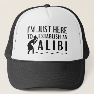 Gorra De Camionero Establecer una coartada