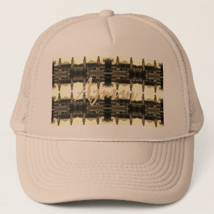 Gorra De Camionero Estación central de ferrocarril de Bagdad Irak vin