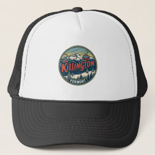 Gorra De Camionero Estación de esquí vintage KILLINGTON Vermont monta