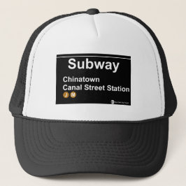 Gorra De Camionero Estación de metro de Nueva York