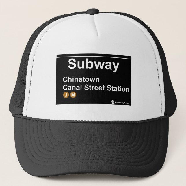 Gorra De Camionero Estación de metro de Nueva York (Anverso)
