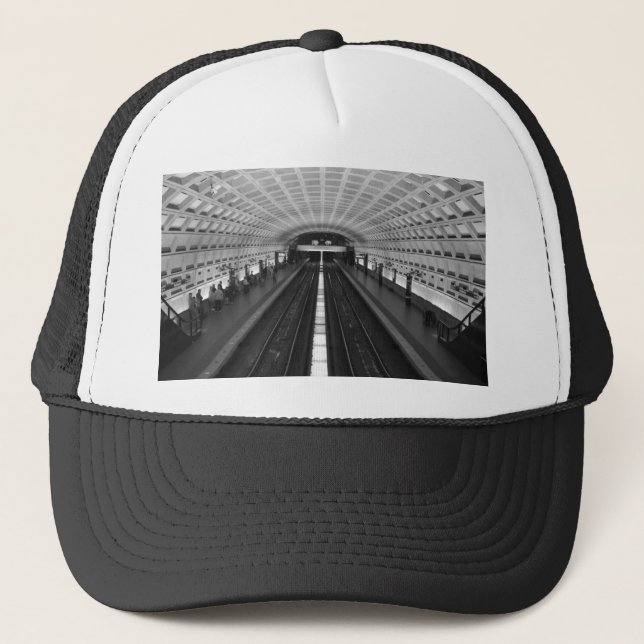 Gorra De Camionero Estación de tren de Washington DC (Anverso)