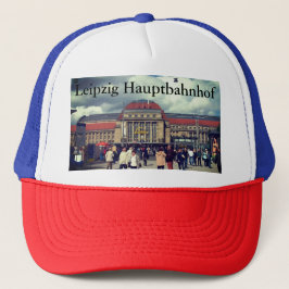 Gorra De Camionero Estación de tren Leipzig Hauptbahnhof