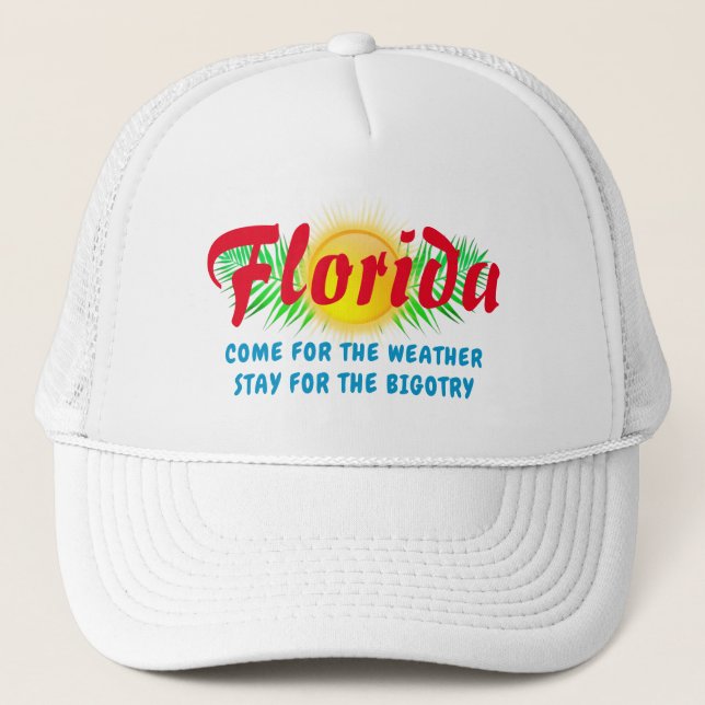 Gorra De Camionero Estadio Rojo Florida (Anverso)