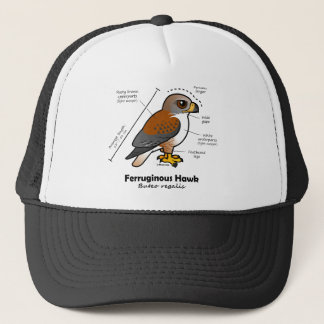 Gorra De Camionero Estadísticas ferruginosas del halcón