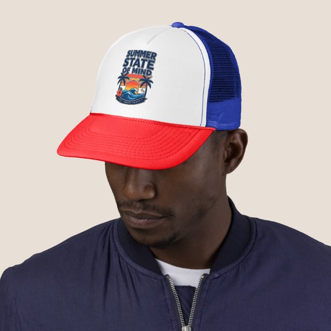 Gorra De Camionero Estado de Ánimo de Verano (In situ)