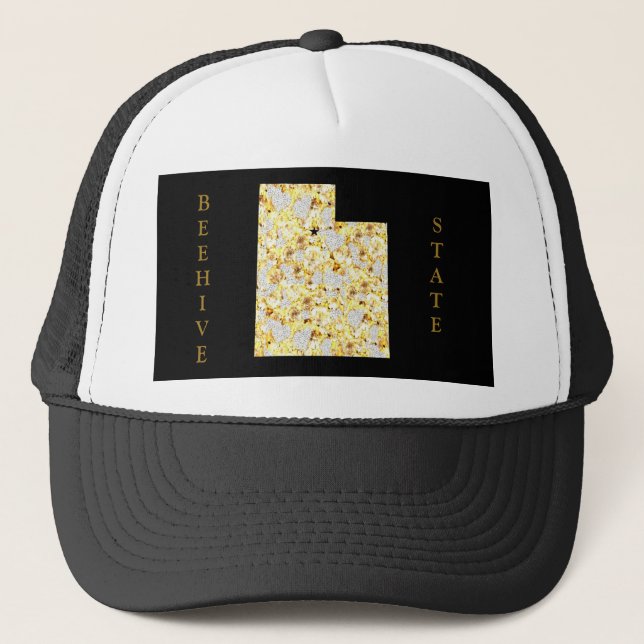 GORRA DE CAMIONERO ESTADO DE BEEHIVE (Anverso)