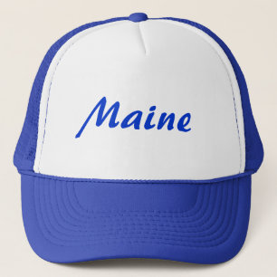 Gorra De Camionero Estado de Maine