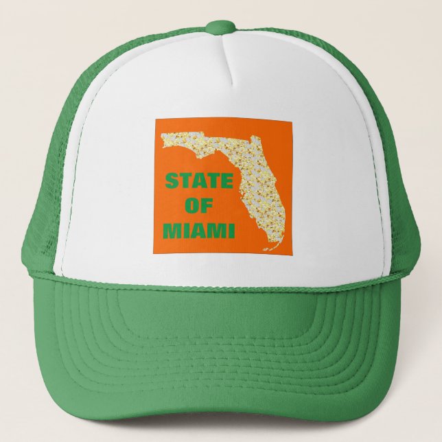 GORRA DE CAMIONERO ESTADO DE MIAMI (Anverso)