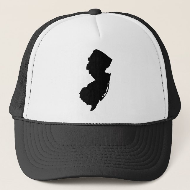 Gorra De Camionero Estado de New Jersey americano (Anverso)