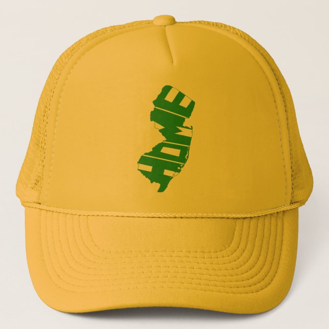 Gorra De Camionero Estado de origen de Nueva Jersey (Anverso)