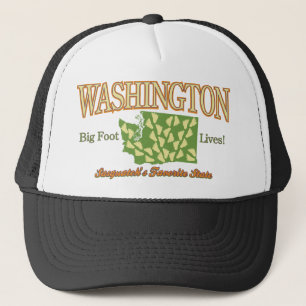 Gorra De Camionero Estado de Washington - ¡Vidas de pie!