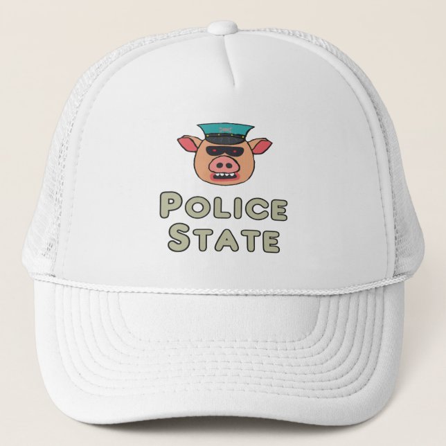 Gorra De Camionero Estado policial (Anverso)