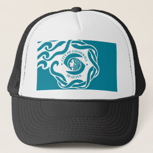 Gorra De Camionero estado unido bandera América Washington de la