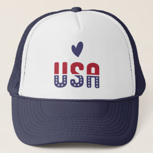 Gorra De Camionero Estados Unidos Ama la Bandera Americana Bandera Ro
