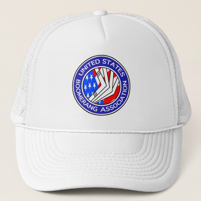 Gorra De Camionero Estados Unidos Boomerang el casquillo de la (Anverso)