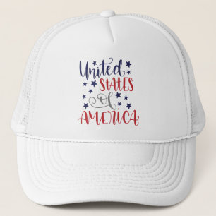 Gorra De Camionero Estados Unidos De América