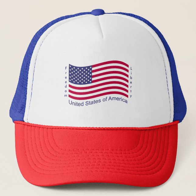 Gorra De Camionero Estados Unidos de América - Libertad (Anverso)