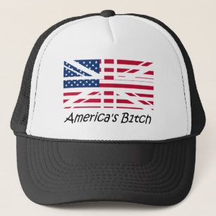 Gorra De Camionero Estados Unidos de Gran Bretaña (versión en eslogan