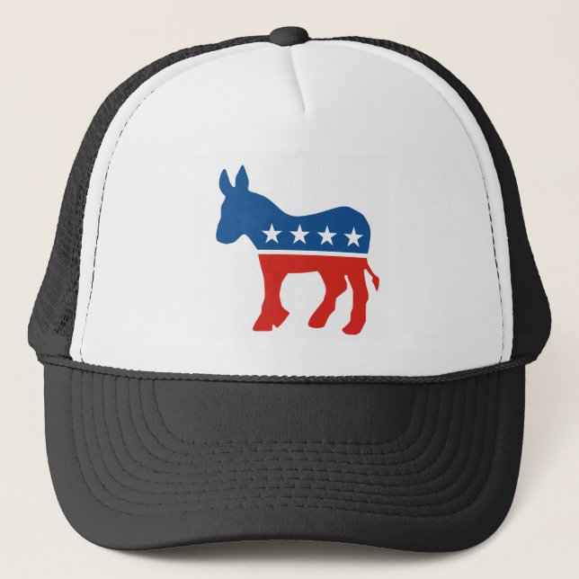 Gorra De Camionero estados unidos demócrata fiesta donkey estados uni (Anverso)