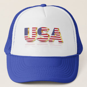 Gorra De Camionero Estados Unidos - Estados Unidos - Bandera - Patrió
