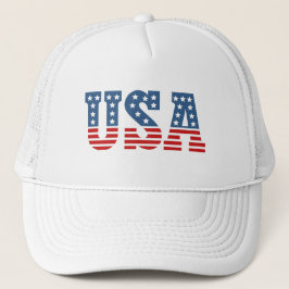 Gorra De Camionero Estados Unidos Estrellas y franjas patrióticas Amé