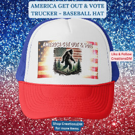 GORRA DE CAMIONERO ESTADOS UNIDOS SALGAN Y VOTEN