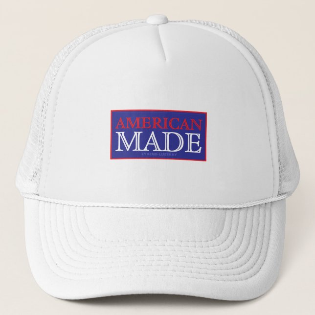 GORRA DE CAMIONERO ESTADOUNIDENSE HECHO (Anverso)
