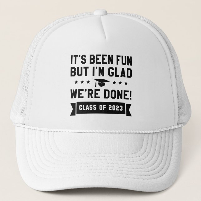 Gorra De Camionero Estamos acabados clase de 2023 (Anverso)
