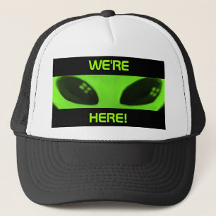 Gorra De Camionero ¡Estamos AQUÍ! casquillo