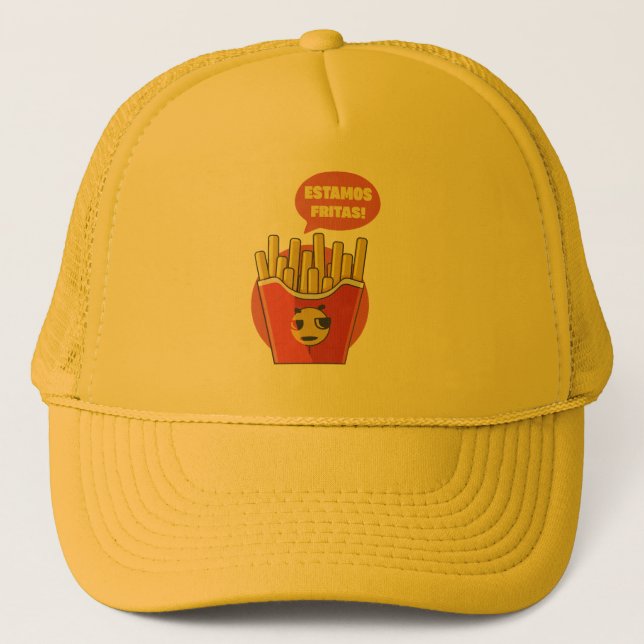 Gorra De Camionero Estamos Fritas! (Anverso)