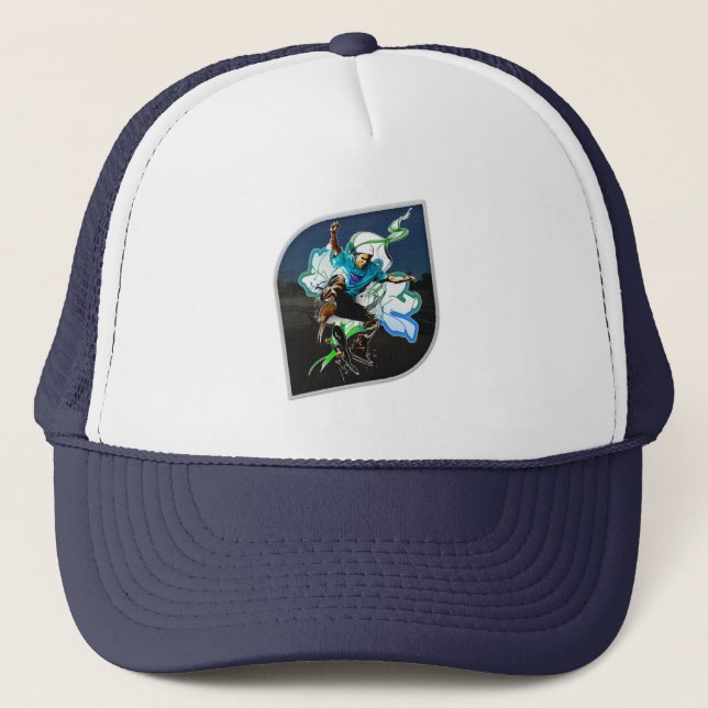 Gorra De Camionero Estampa Esporte - Urban Skater - Bone (Anverso)