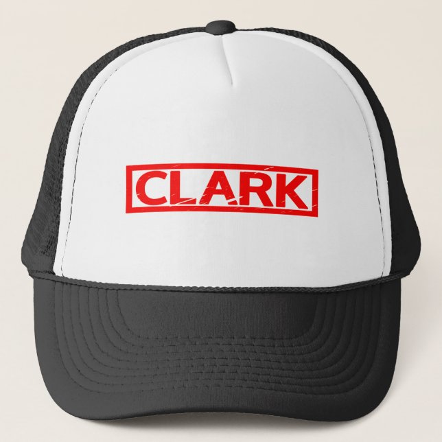 Gorra De Camionero Estampado Clark (Anverso)