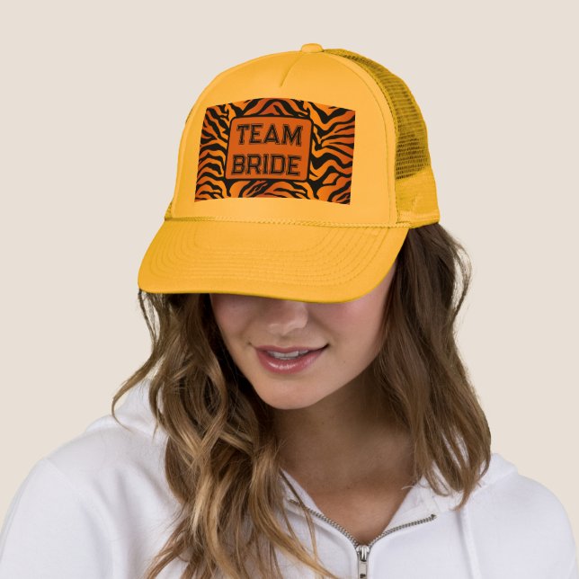 Gorra De Camionero Estampado de tigre (In situ)