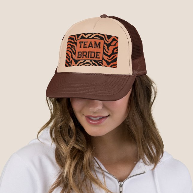 Gorra De Camionero Estampado de tigre (In situ)