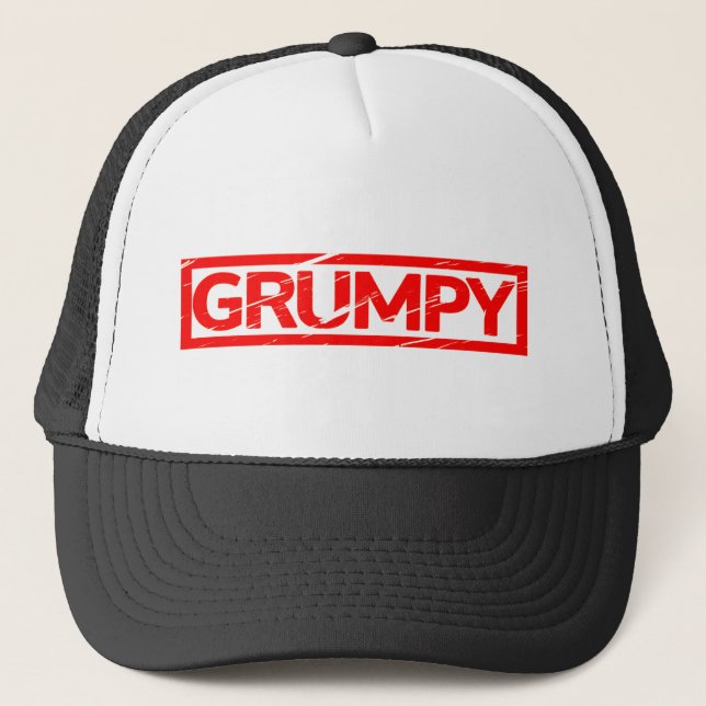 Gorra De Camionero Estampado gruñón (Anverso)