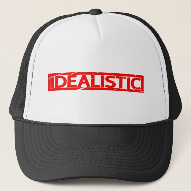 Gorra De Camionero Estampado idealista (Anverso)