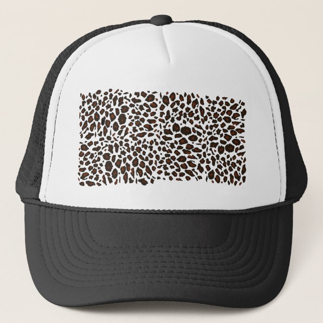Gorra De Camionero Estampado leopardo (Anverso)