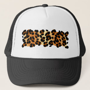 Gorra De Camionero Estampado leopardo