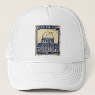 Gorra De Camionero estampilla palestina antigua 1920_ folclore palest