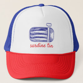 Gorra De Camionero Estaño de sardina