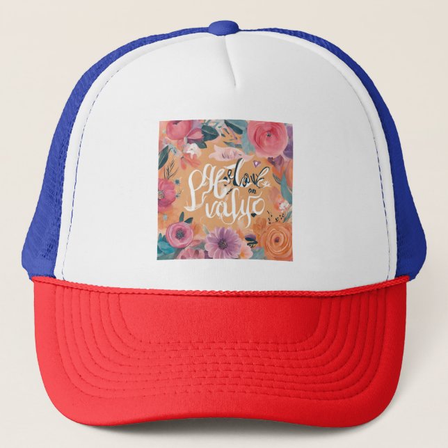 Gorra De Camionero Estar inspirado - Diseños motivacionales y de mejo (Anverso)