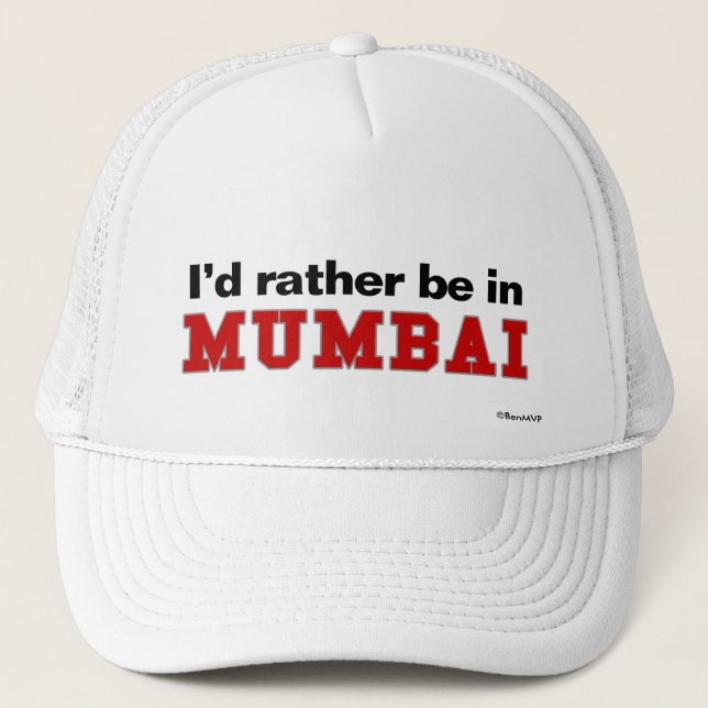 Gorra De Camionero Estaría bastante en Bombay (Anverso)