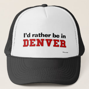 Gorra De Camionero Estaría bastante en Denver