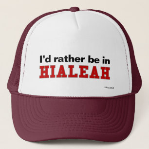 Gorra De Camionero Estaría bastante en Hialeah